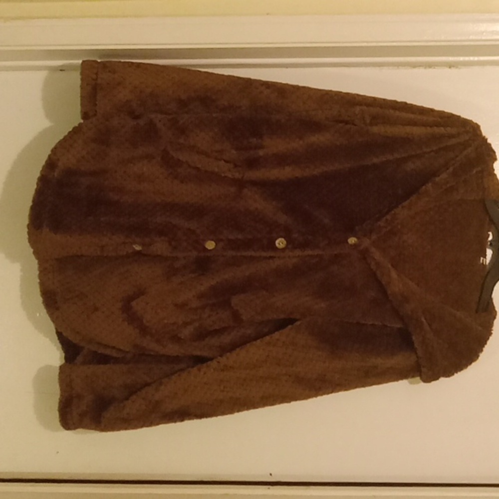 Cute Brown Teddy Coat / Jacket